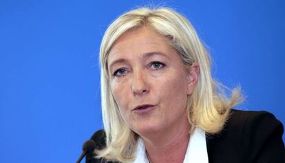 La líder del Frente Nacional francés, Marine Le Pen.