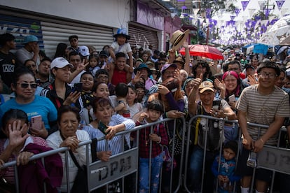 Aleida Alavez Ruiz, alcaldesa de Iztapalapa, informó que hubo un aforo de 1,2 millones de personas.