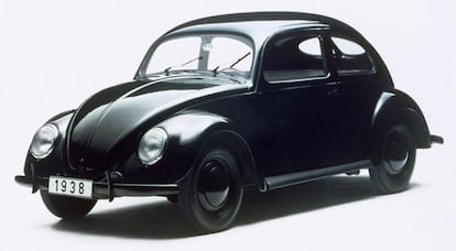 Beetle del año 1938. Su producción en serie se retrasó hasta 1945 debido a la II Guerra Mundial.