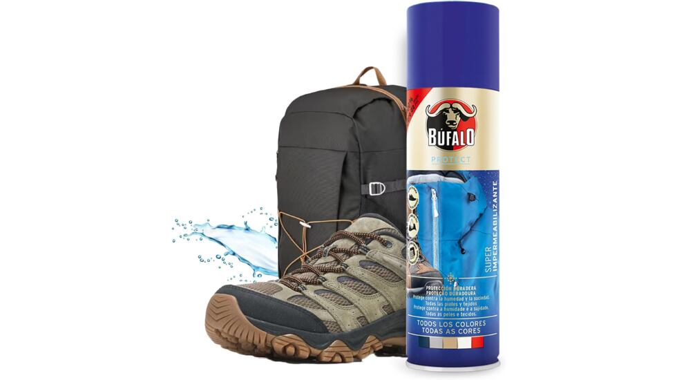 Este producto protege el calzado de los daños de la humedad.
