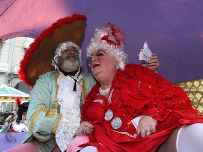 Cabalgata de Carnaval del año pasado en A Coruña.