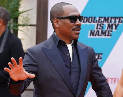 Eddie Murphy en el estreno, el 28 de septiembre de 2019, en Los Ángeles de 'Yo soy Dolemite' (disponible en Netflix desde el 25 de octubre), para algunos medios la mejor interpretación de su carrera.