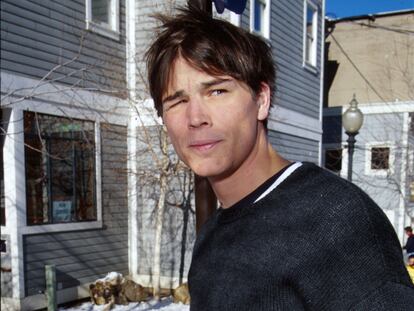 Josh Hartnett fotografado no festival de Sundance em 2000.