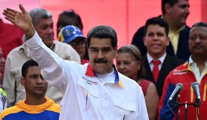 Nicolás Maduro, el pasado día 20 en Caracas.