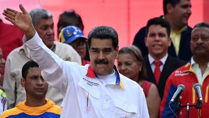 Nicolás Maduro, el pasado día 20 en Caracas.