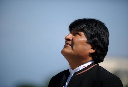 El presidente de Bolivia, Evo Morales. 