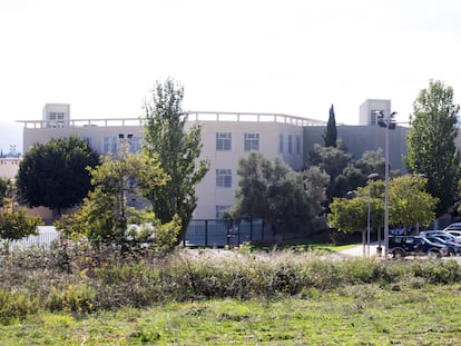 El colegio Aixa Llaüt en Palma de Mallorca, este viernes.