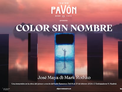 Cartel de 'Color sin nombre'.