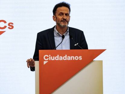 El portavoz de Ciudadanos en el Congreso de los Diputados, Edmundo Bal.