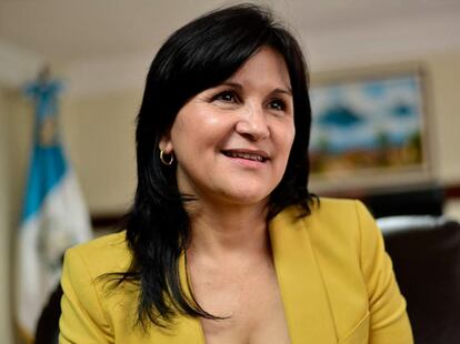 Former Guatemalan judge Gloria Porras.