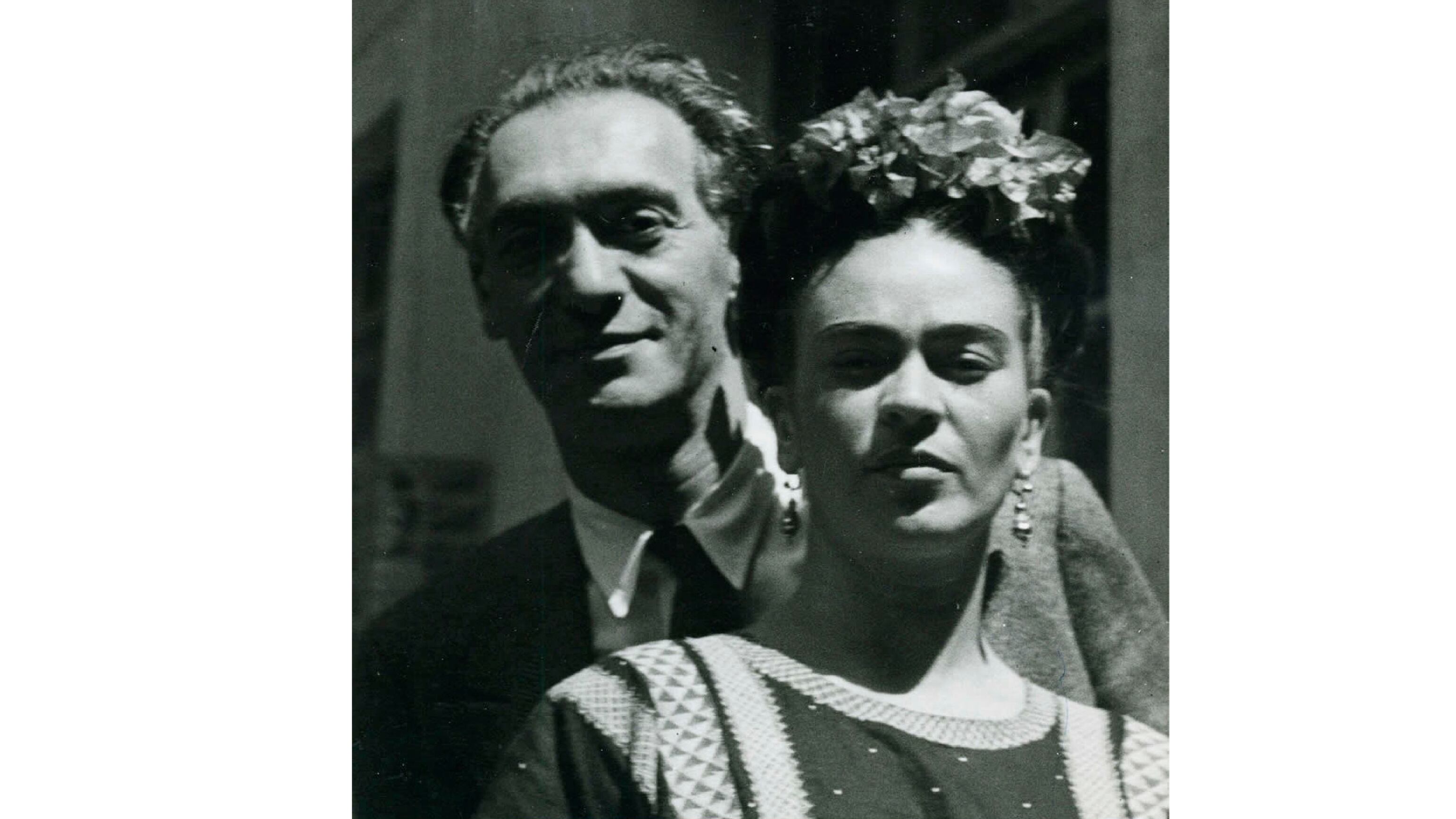 Nickolas Muray, fotógrafo y Frida Kahlo en una fotografía sin datar.