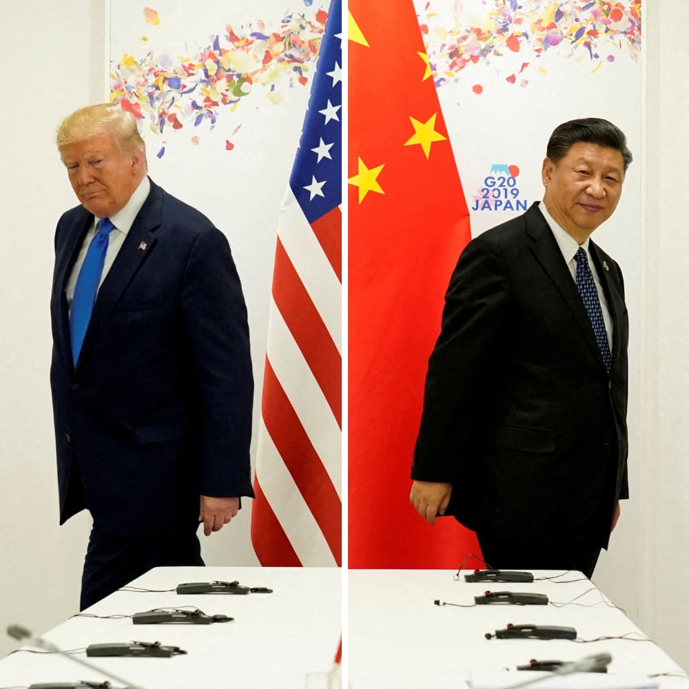 Donald Trump y Xi Jinping.