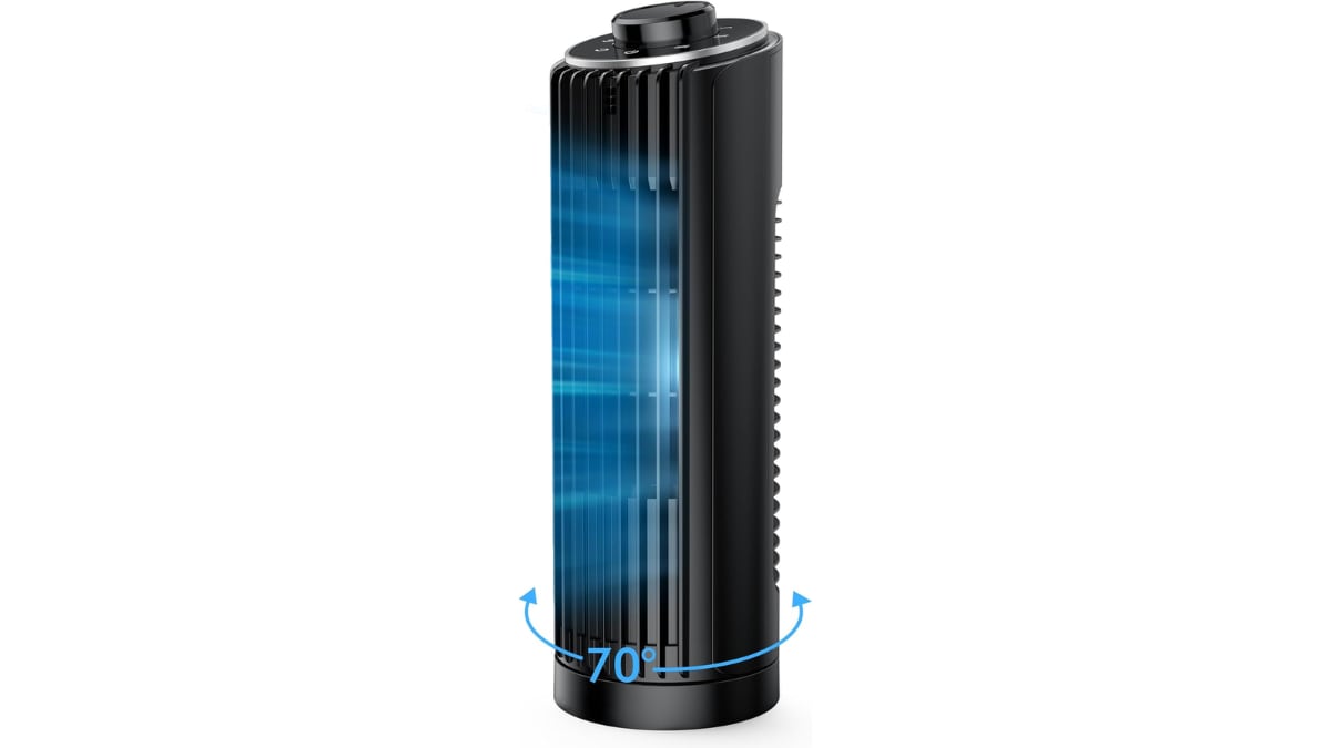 Mini ventilador de torre.