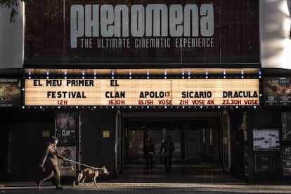 Fachada del cine Phenomena donde estuvo anteriormente el Nápoles.