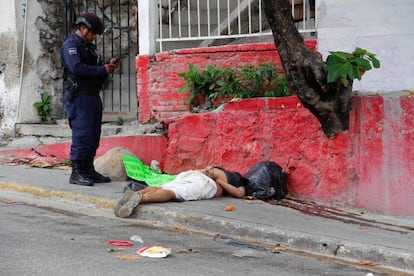 Un hombre asesinado en Guerrero.