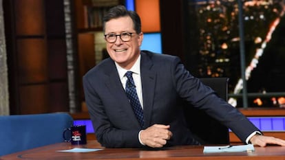 Stephen Colbert, presentador de 'Late Show' en CBS.