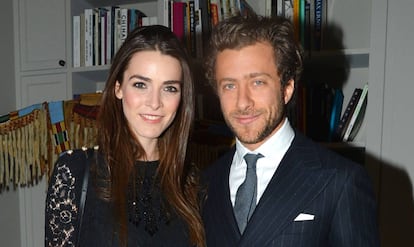 Bee Shaffer y Francesco Carrozzini, en una cena en Nueva York el pasado mes de febrero.