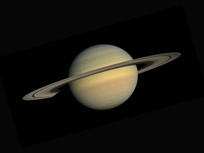 Imagen de la NASA del planeta Saturno