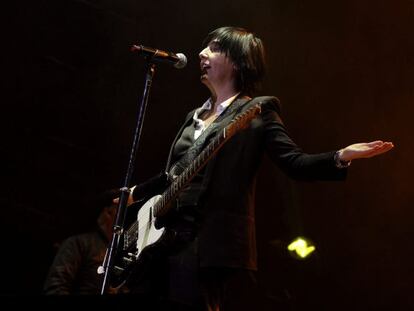 La cantante Sharleen Spiteri, de Texas, durante el concierto en Actual. 