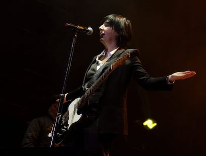 La cantante Sharleen Spiteri, de Texas, durante el concierto en Actual. 