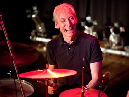 El emblemático batería de The Rolling Stones, Charlie Watts, fallecido en agosto de 2022.