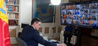 El presidente del Gobierno, Pedro Sánchez.