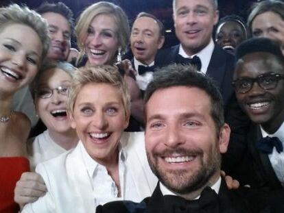 El &#039;selfie&#039; de los Oscar