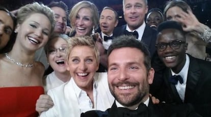 El &#039;selfie&#039; de los Oscar