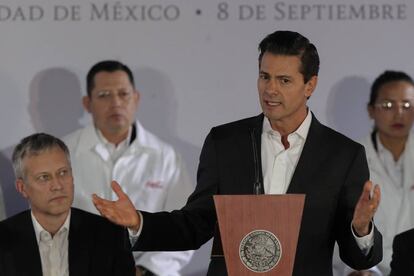 Peña Nieto, en un acto reciente