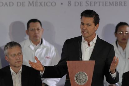 Pe&ntilde;a Nieto, en un acto reciente 