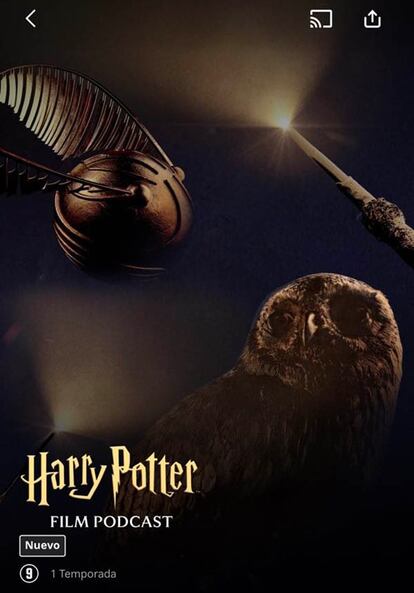 Podcast de Harry Potter en la aplicación de HBO Max