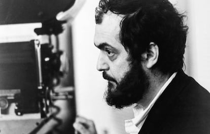 Kubrick detrás de la cámara.