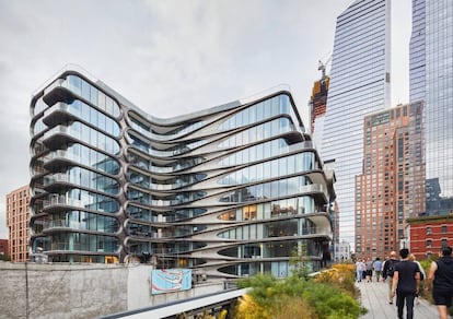 El edificio que el estudio de Zaha Hadid ha diseñado en Chelsea.