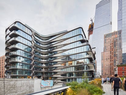 El edificio que el estudio de Zaha Hadid ha diseñado en Chelsea.