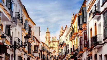 La localidad gaditana de Olvera.