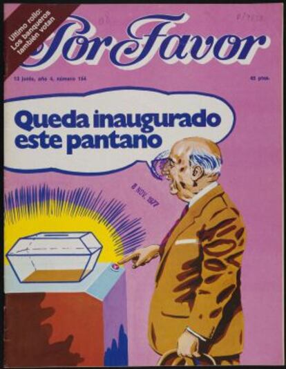 Portada de Por favor de 1977.