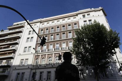 Edificio rehabilitado en Madrid. 