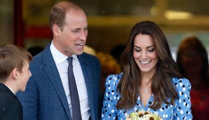 Guillermo de Inglaterra y Kate Middleton.