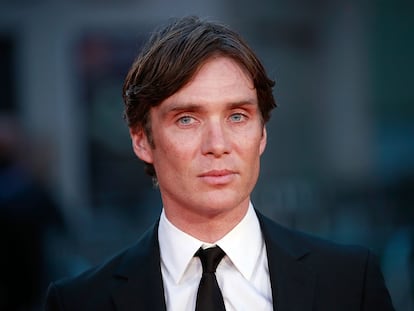 Cillian Murphy en la aldombra roja del London Film Festival en 2016.