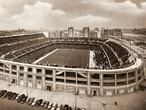 Inauguración de la ampliación de Chamartín en junio de 1954.