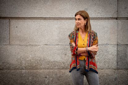 La escritora, fotografiada el 19 de octubre en Madrid. 