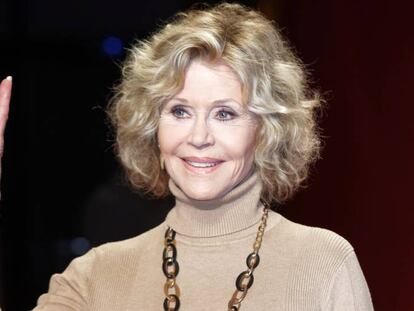 Jane Fonda, el 21 de octubre de 2018 en Lyon, Francia.