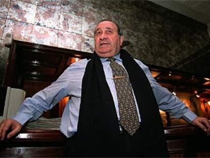 Jesús Gil, ayer en el Club Financiero de Madrid tras conocer la sentencia.