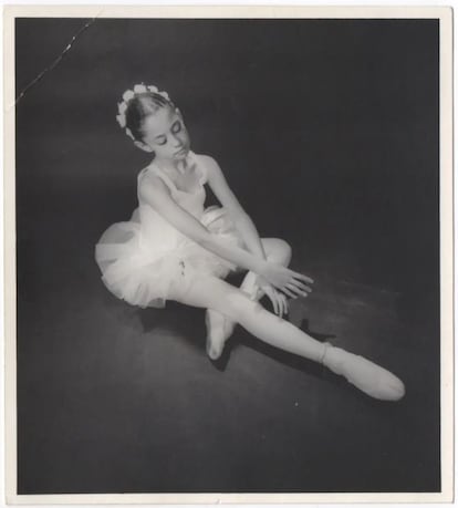 Claudia Sheinbaum con su atuendo de bailarina. Sheinbaum practicó ballet durante 14 años, según ha dicho a medios de comunicación.