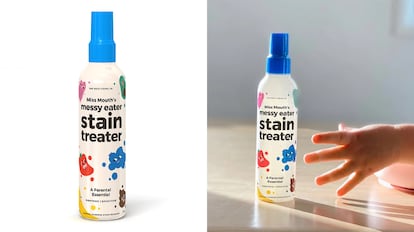 Este tipo de limpiador es ideal para tratar manchas incrustadas de tinta, vino, zumos, aceite, grasa o café.