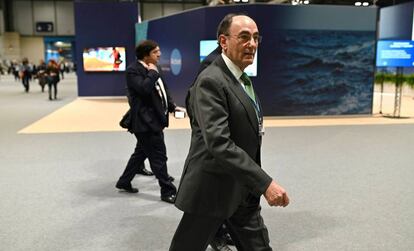 El presidente de Iberdrola Ignacio Sánchez Galán a su llegada a la COP25.