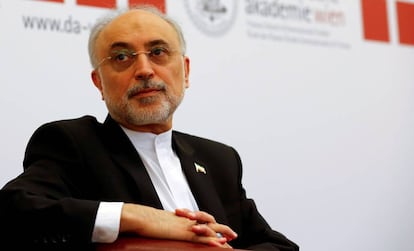 El director de la agencia nuclear iraní, Ali Akbar Salehi, en una imagen de archivo.