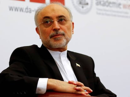 El director de la agencia nuclear iraní, Ali Akbar Salehi, en una imagen de archivo.