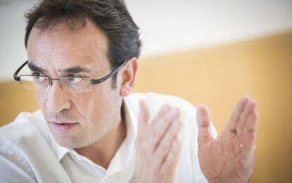 Josep Rull, coordinador de Convergencia Democr&agrave;tica (CDC).