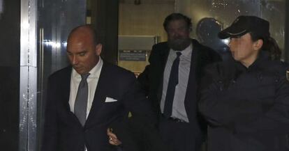 Los dos peritos del caso Bankia, Víctor Sánchez, a la izquierda, y Antonio Busquets